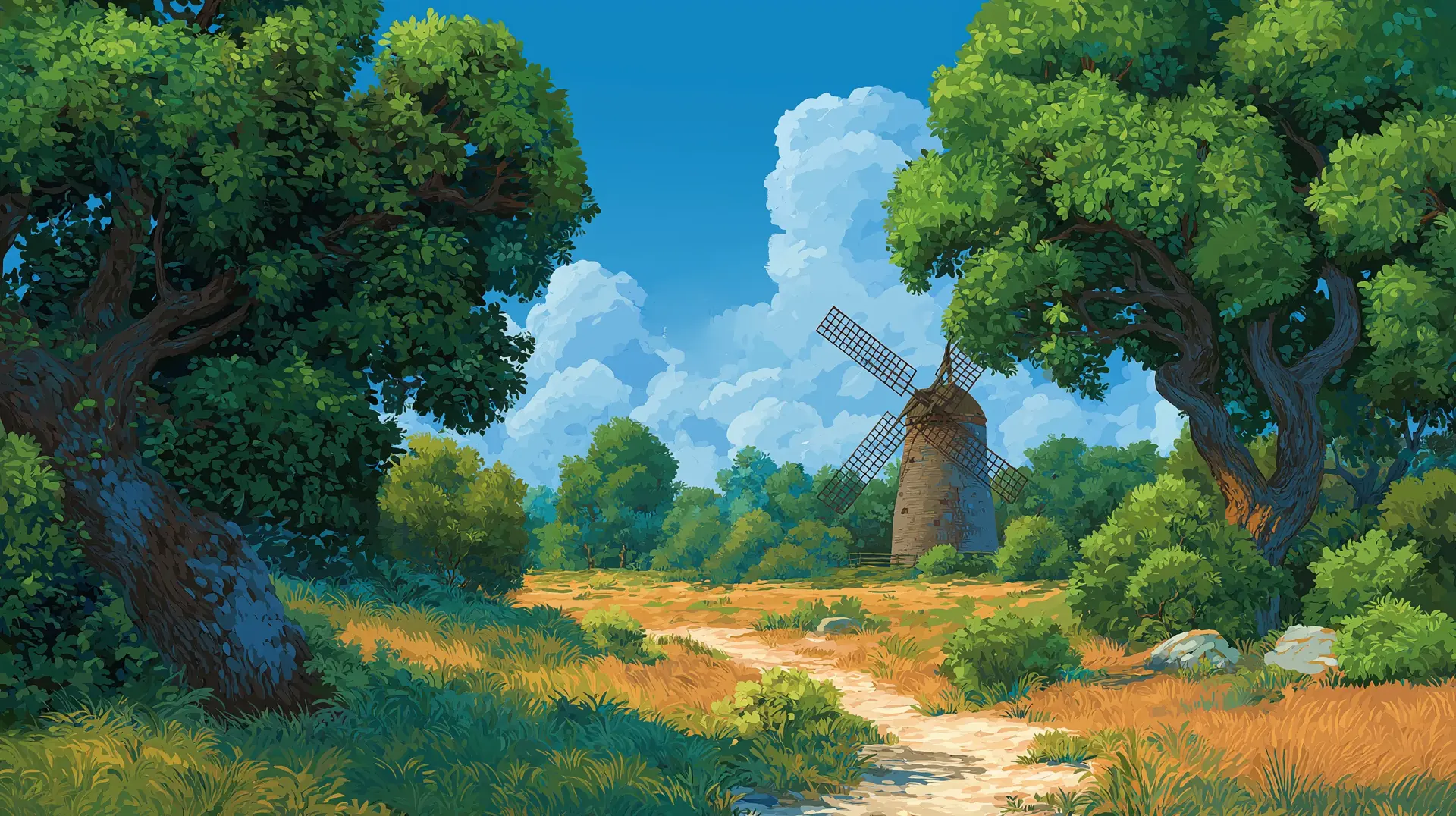 Modern apartment building